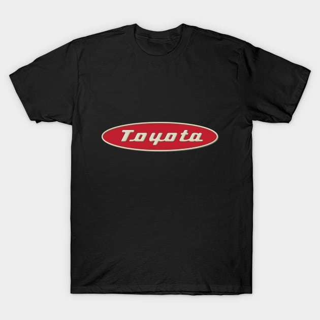 Vintage Toyota Land Cruiser Emblem T-Shirt by Buck Tee